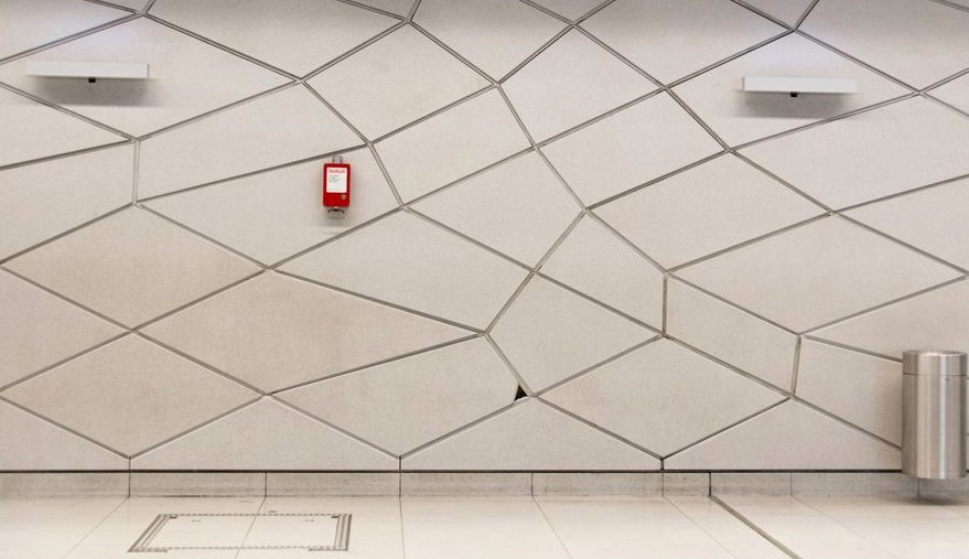 Example of wall or ceiling colony cut out work